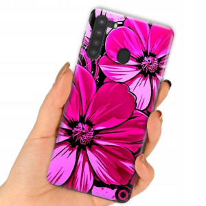 Etui do SAMSUNG A21 Case Kwiaty Letnie Top Wzory