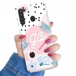 ETUI do SAMSUNG A21 Kolorowe Pastele Letnie Wzory