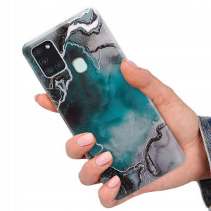 Etui do SAMSUNG A21s Obudowa Marmurki Letnie Wzory
