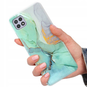 Etui do SAMSUNG A22 5G Case Marmurki Letnie Wzory
