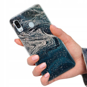 Etui do SAMSUNG A30 Obudowa Case Marmurki Wzory