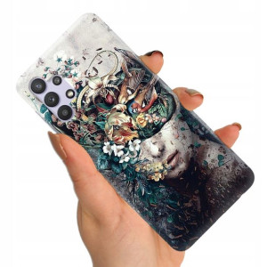 Etui do SAMSUNG A32 4G Case Biologist Human Wzory