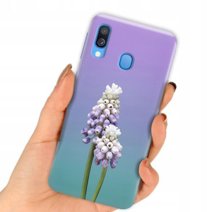Etui do SAMSUNG A40 Case Kwiaty Letnie Top Wzory