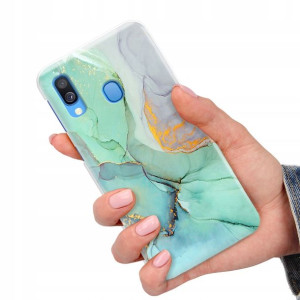 Etui do SAMSUNG A40 Obudowa Marmurki Letnie Wzory
