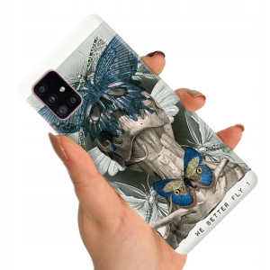 Etui do SAMSUNG A51 5G Case Biologist Human Wzory