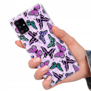 Etui do SAMSUNG A51 5G Case Motyle Butterfly Wzory