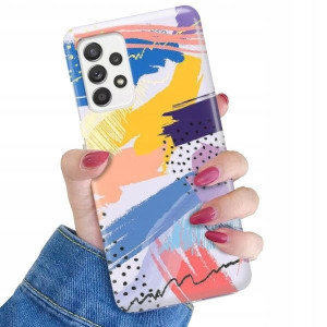 ETUI do SAMSUNG A52 5G Kolorowe Pastele Top Wzory