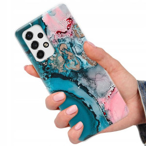 Etui do SAMSUNG A53 5G Case Marmurki Letnie Wzory