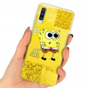 Etui do SAMSUNG A70/ A70S Case Kwiaty Lato Wzory