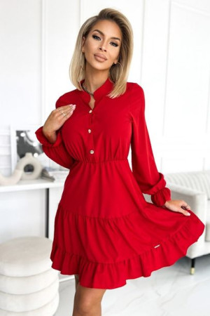 Numoco Sukienka Model 395-1 Red XL