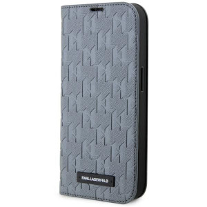 Etui Karl Lagerfeld KLBKP14LSAKLHPG Apple iPhone 14 Pro bookcase srebrny/si