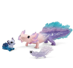 Schleich 42628 Zestaw do odkrywania aksolotlów Bayala