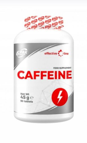 6PAK Nutrition Effective Line Caffeine - 90 tabl.