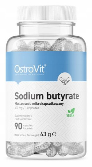 OstroVit Maślan Sodu - 90 kaps.
