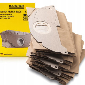 Mocne Worki Karcher Filtracyjne Do Odkurzacza Wd 2 Oryginalne 6.904-322.0