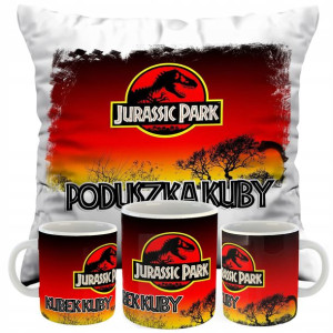 Zestaw Poduszka Kubek Jurassic World Prezent Y5