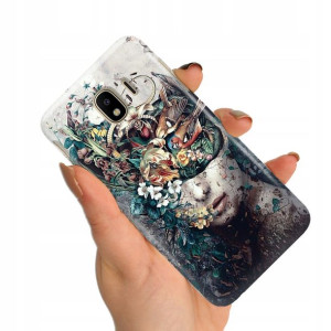 Etui do SAMSUNG J4 2018 Case Biologist Human Wzory