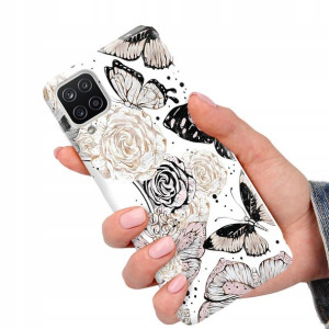 Etui do SAMSUNG M12 Case Motyle Butterfly Wzory