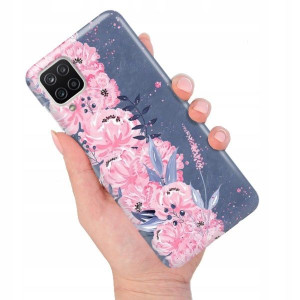 ETUI DO SAMSUNG M12 Kwiaty Flower Natura TOP Wzory
