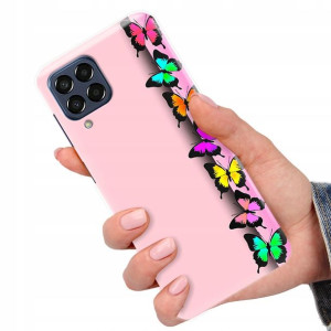 Etui do SAMSUNG M53 5G Case Motyle Butterfly Wzory