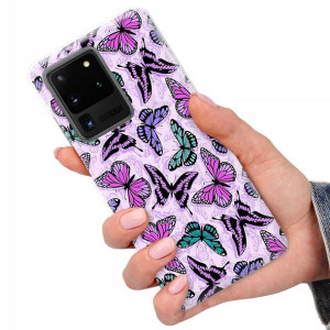 Etui do SAMSUNG S20 ULTRA 5G Obudowa Motyle Wzory