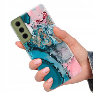 Etui do SAMSUNG S21 FE Case Marmurki Letnie Wzory