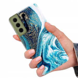 Etui do SAMSUNG S21 FE Obudowa Case Marmurki Wzory