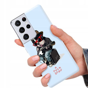 Etui do SAMSUNG S21 ULTRA 5G Case Misie Top Wzory