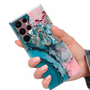 Etui do SAMSUNG S22 ULTRA Case Marmurki Top Wzory
