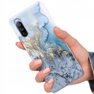 Etui do SONY XPERIA 10 III Case Marmurki Top Wzory