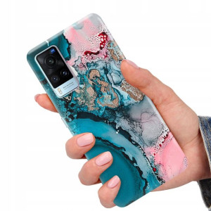 Etui do VIVO X60 Obudowa Marmurki Letnie Wzory