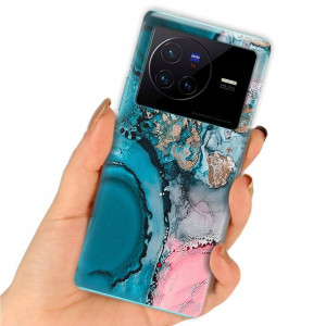 Etui do VIVO X80 Obudowa Case Marmurki Top Wzory