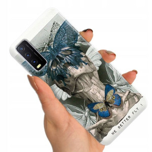 Etui do VIVO Y20 2021 Case Biologist Human Wzory