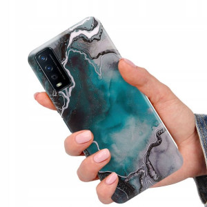 Etui do VIVO Y20i Obudowa Marmurki Letnie Wzory
