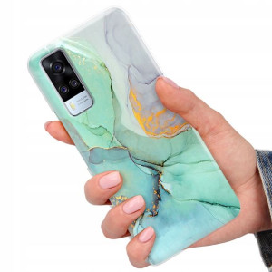 Etui do VIVO Y51 2020 Case Marmurki Letnie Wzory