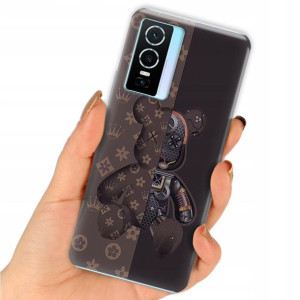 Etui do VIVO Y76S Obudowa Misie Bearbrick Wzory