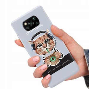 Etui do XIAOMI POCO X3 NFC Obudowa Misie Wzory