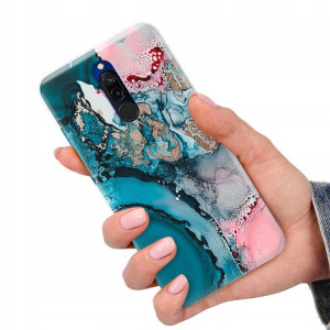 Etui do XIAOMI REDMI 8 Case Marmurki Letnie Wzory