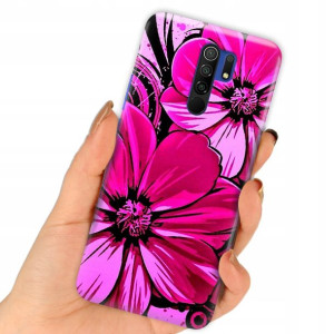 Etui do XIAOMI REDMI 9 Case Kwiaty Lato Top Wzory