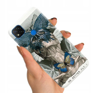 Etui do XIAOMI REDMI 9C Case Biologist Human Wzory