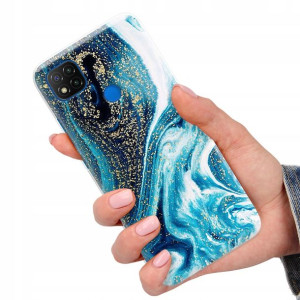 Etui do XIAOMI REDMI 9C Obudowa TOP Marmurki Wzory