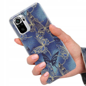 Etui do XIAOMI REDMI NOTE 10S Case Butterfly Wzory