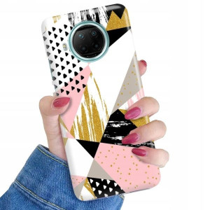 ETUI do XIAOMI REDMI NOTE 9 5G Kolor Pastele Wzory