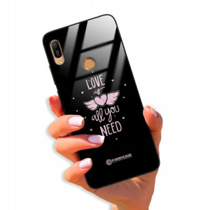 Etui Glass BROKAT do HUAWEI Y6 PRIME 2019 Wzory