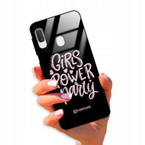 Etui Glass BROKAT do SAMSUNG A20 Case Modne Wzory