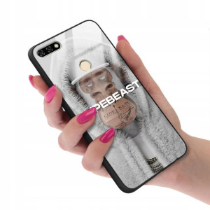 Etui GLASS do HUAWEI HONOR 7A Case Bearbrick Wzory