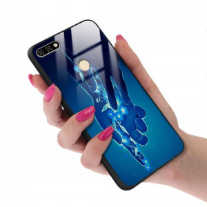 Etui GLASS do HUAWEI HONOR 7A Case Piękne Wzory