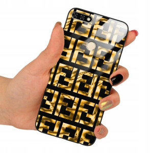 Etui GLASS do HUAWEI HONOR 7A Modne Piękne Wzory