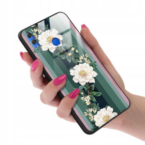 Etui GLASS do HUAWEI HONOR 8X Case Kobiece Wzory