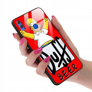 Etui GLASS do HUAWEI HONOR 8X Case Kreskówki Wzory